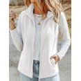thumbnail image 3 of Zeagoo Womens Outerwear Vests With Pockets Zipper Sleeveless Fleece Jackets Casual Fall Trendy, 3 of 6