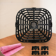 thumbnail image 1 of Accesorios para freidora de aire ENTASSER Instants Vortex Plus 6QT almohadilla de malla bandeja para hornear cuadrada antiadherente, 1 of 5