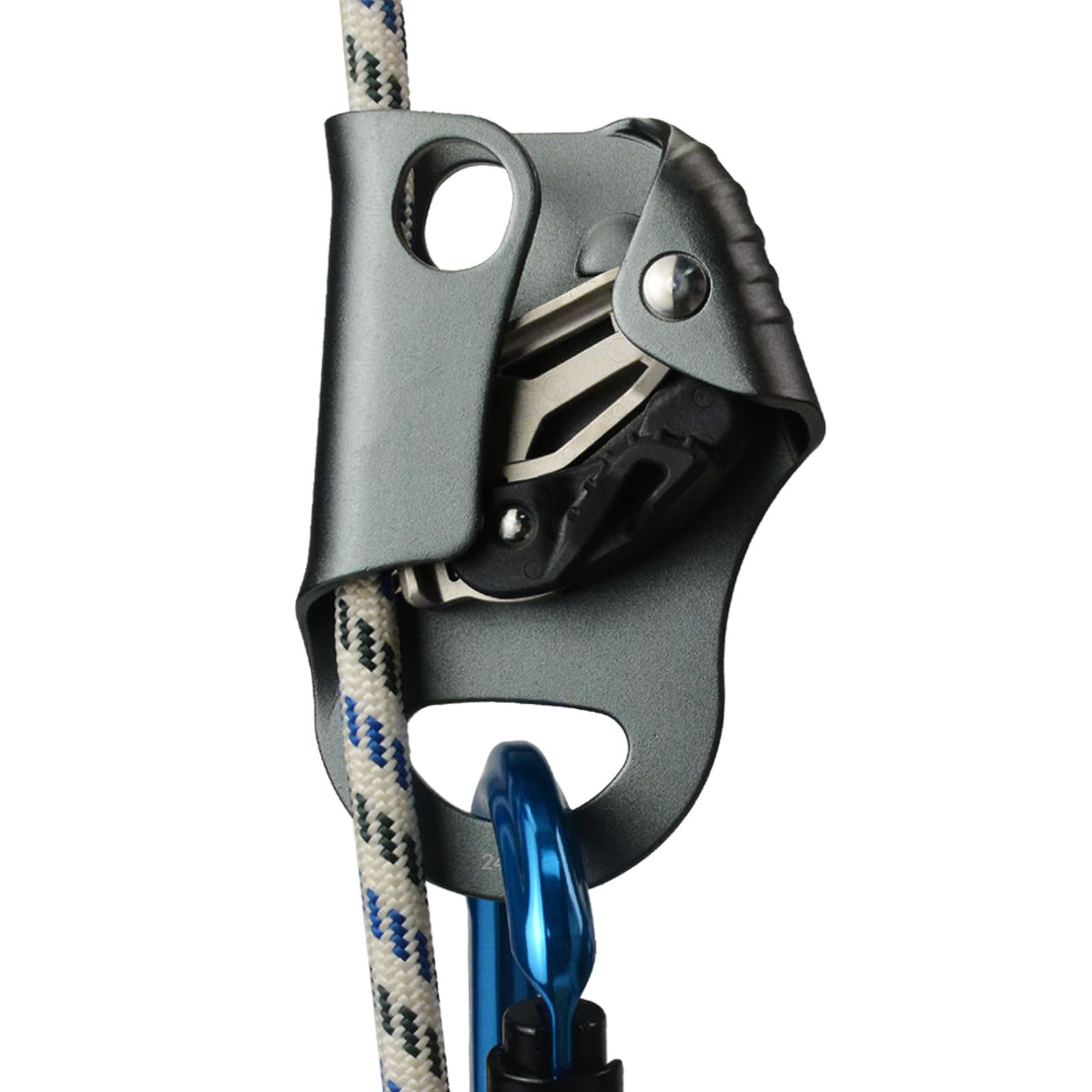 Chest Ascender, Climbing Rappelling Gear Equipment for Rock Climbing, Tree Arborist, Climbing Rescue Caving, Mountaineering, 8~13 MM Rope, 4KN