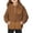 Coffee, variant on Tanghaowl Kids Sweatshirts Cute Hoodies for Girls Color Block Hooded Sweatshirt Girl Winter Warm Button Down Pullover Jackets for Cold Weather Pink 11-12 Years