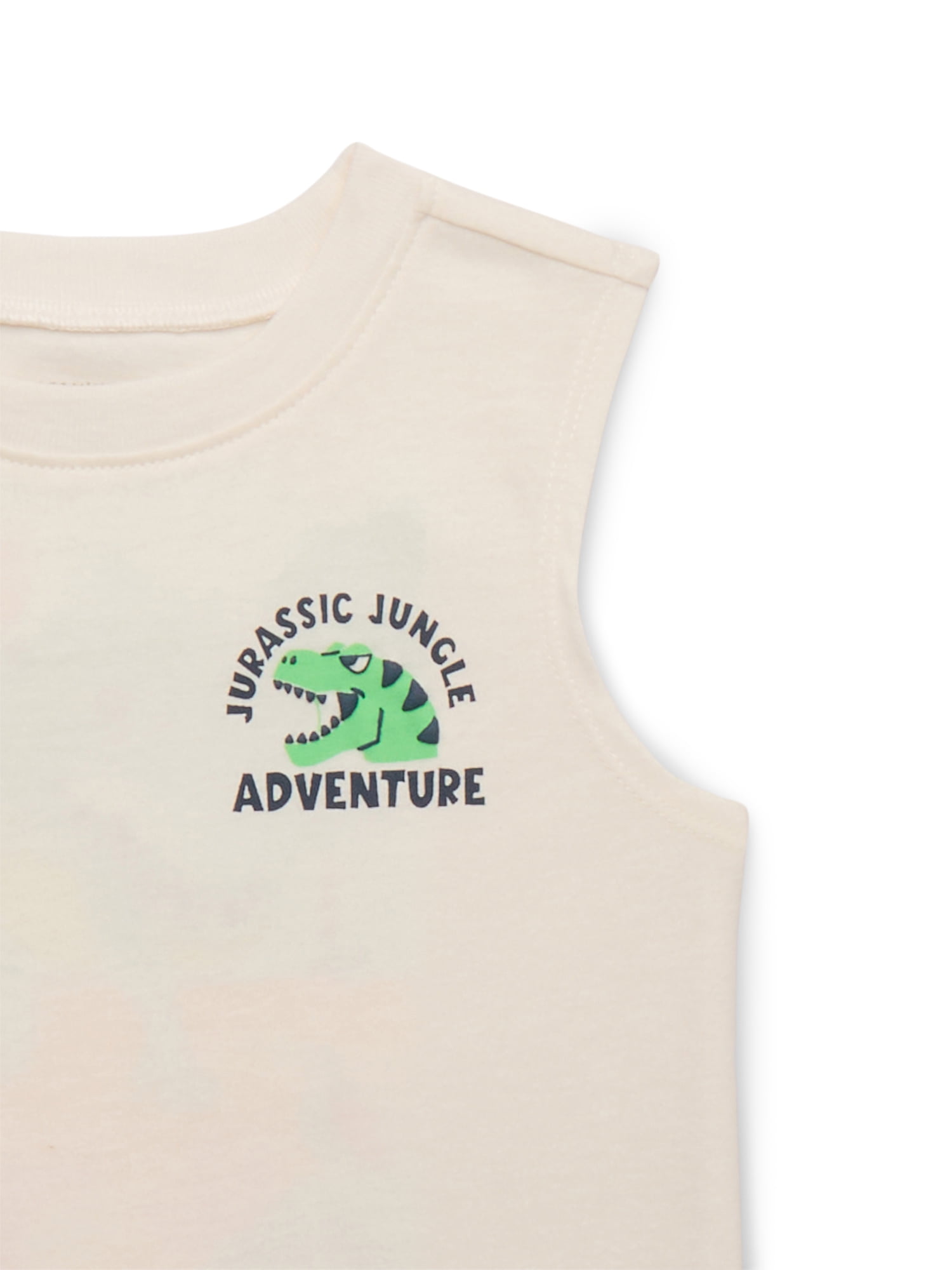 Garanimals Toddler Boy Jersey Graphic Muscle Tank, Sizes 18M-5T