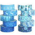 thumbnail image 1 of (invierno 10) Hiver Masking Tape Ruban Dcoratif Pour Arts Et Travaux Manuels De Bricolage, Scrapbooking, Bullet, Journal, Planning, Cadeaux, Dcoration, 1 of 5
