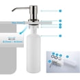 thumbnail image 4 of Kitchen sink soap dispenser, concealed detergent dispenser, 4 of 5