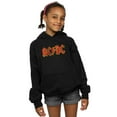 thumbnail image 2 of AC/DC Girls Distressed Red Logo Hoodie, 2 of 5