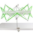 thumbnail image 2 of Umbrella Yarn - Hand Operated Knitting Winder Tools, Wool String Ball Winder Holder Machine, Metal Hank Yarn (Green)(12.99 Inches), 2 of 7