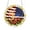 Clear#029, variant on Acrylic Puzzle Suncatcher Window Hanging American Flag Design Sun Catcher Light Refractor Decor for Home Office Classroom Kids Room 7.4 Inch