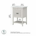 thumbnail image 7 of Bush Salinas 24"W Engineered Wood Bathroom Vanity Cabinet in Linen White Oak, 7 of 7