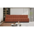 thumbnail image 2 of Pemberly Row Modern / Contemporary Cognac Fabric 3pc. Modular Sofa, 2 of 11