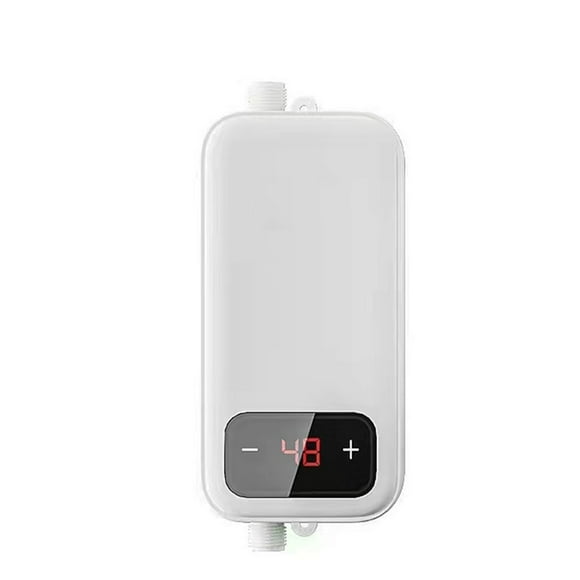 Chauffe-eau Instantané Sans Réservoir Chauffe-Eau Électrique pour Maison Cuisine pour Salle de Bain Douche Chauffe-Eau