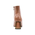 thumbnail image 4 of Ninety Union Brooke Metallic Trim Block Heel Bootie, Camel, 8, 4 of 5