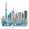 thumbnail image 3 of CafePress - Toronto Skyline Baseball Jersey - Cotton Baseball Jersey, 3/4 Raglan Sleeve Shirt, 3 of 4