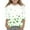 Green, variant on T Shirt,Girls Tops for Girls Graphic St Patricks Day Round Neck 3/4 Sleeve Casual T Shirt Top,Shirt,7-8 Years