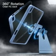 thumbnail image 3 of JETech Rotating Case for iPad (A16) 11th/10th Generation (2025/2022) with Pencil Holder, 360 Degree Rotation Protective Stand Cover Clear Back, Auto Wake/Sleep (Blue), 3 of 7