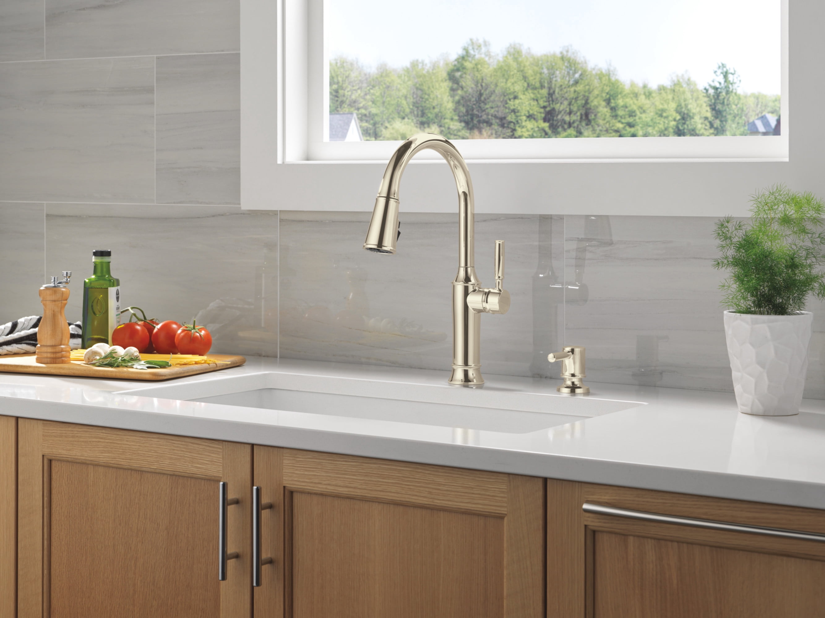 Delta Rp103432 Renaldi Metal Deck Mounted Soap Dispenser - Bronze