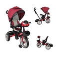 thumbnail image 1 of Triciclo para Niños The Baby Shop  para bebés, evolutivo Luz y Sonido Rojo -, 1 of 8