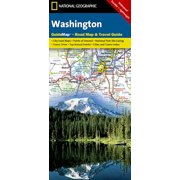 National Geographic GuideMaps: Washington - Folded Map