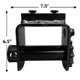 thumbnail image 6 of 2 Pack Winch Flatbed Truck Trailer Winchs for 2"- 4" Winch Strap-Stake Pocket, 6 of 8