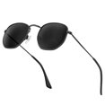 thumbnail image 1 of Gafas de Sol Polarizadas KALIYADI Hexagonales UV400 para Mujeres y Hombres, 1 of 7