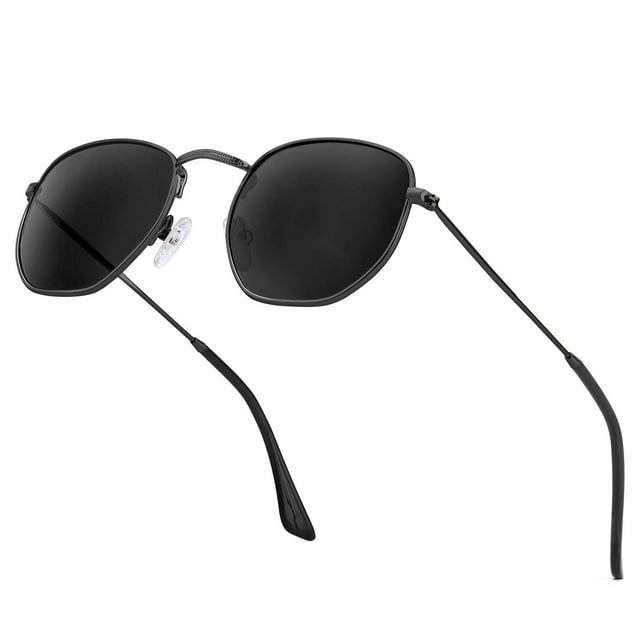 Gafas de Sol Polarizadas KALIYADI Hexagonales UV400 para Mujeres y Hombres