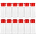 thumbnail image 1 of OHOIOLLA 12 Pcs Bouteille de Shaker à Assaisonnement Cylindrique pour Usage Domestique, 1 of 8