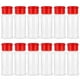 thumbnail image 1 of EeaseMX BESTONZON - 12 saleros y pimenteros de plástico para especias, condimentos, botellas para barbacoa, vinagreras, color rojo, 1 of 8