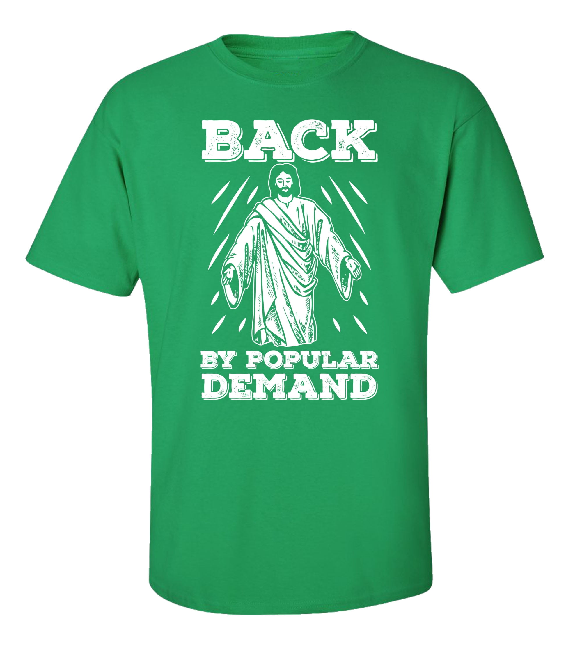 Funny Jesus: Back by Popular Demand Adult Short Sleeve Tee Shirt Black - Bild 15 von 45