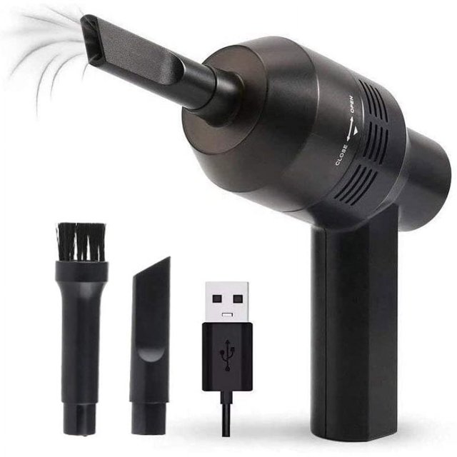 Aspirador, teclado inalámbrico, aspirador de minibús, aspirador, teclado limpio, automóvil, pelo de mascotas, computadora portátil y sofá Ormromra LN-1033