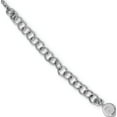 thumbnail image 3 of Sterling Silver Rhodium & Ruthenium w/2.5 in ext Necklace, 3 of 5