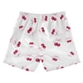 thumbnail image 2 of Kids' Beach Pants Comfortable Swim Trunks Watercolor Cherries Pattern Shorts for Pool Vacation and Lounge Wear X-Large, 2 of 8