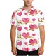 thumbnail image 2 of Ceisia Fashion Unisex Men Women Casual Short Sleeve Gift Printed Turndown Collar Button Shirt, 2 of 7