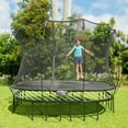Springfree 11ft Jumbo Square Trampoline with Safety Enclosure & Jumping