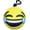 LOL, variant on X-Pressive! Emoji Mini Microbead Pillow Backpack Charm - Candy Scented Heart Eyes