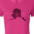 thumbnail image 4 of Inktastic Alaska Silhouette Mandala Women's T-Shirt, 4 of 5
