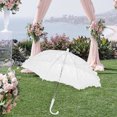 thumbnail image 1 of Elegant Lace Wedding Umbrella Flower Girls Parasol Small Umbrella Photography Props, 1 of 8