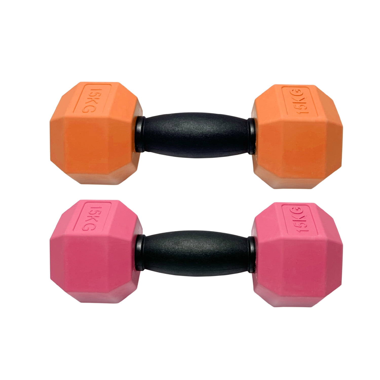 Pefilos Dog Chew Toys, Tough Puppy Teething Toys with Natural Rubber, Small and Medium Dog (Pink+Orange) Pefilos Dog Chew Toys, Tough Puppy Teething Toys with Natural Rubber, Small and Medium Dog (Pink+Orange)