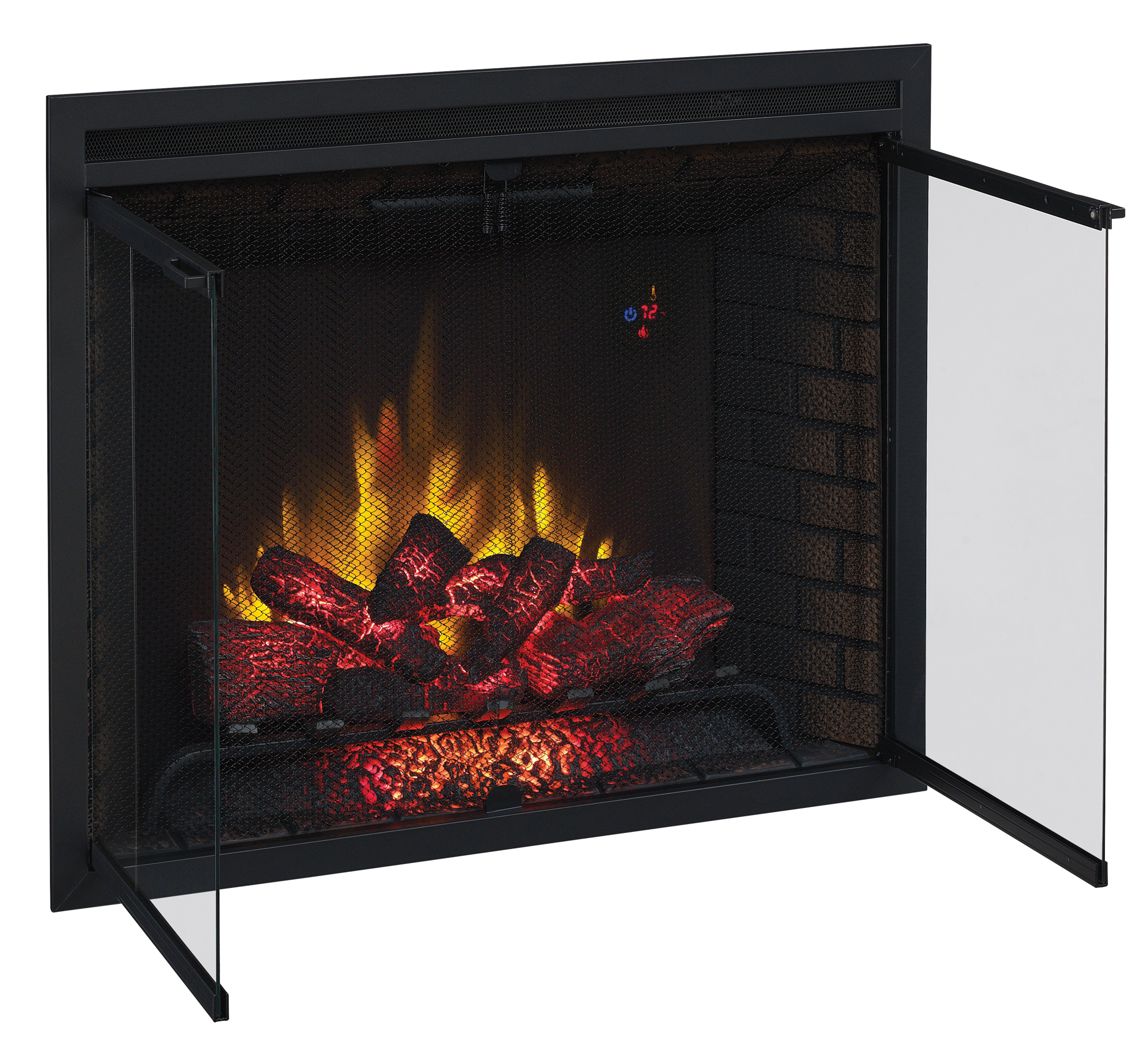 ClassicFlame 39 Traditional Built-in Electric Fireplace Insert, Dual  Voltage Option - Walmart.com