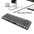 thumbnail image 4 of Clavier de jeu RVB TW1870 Filaire, Clavier mécanique de rétroéclairage LED 68 touches, disposition compacte 60 %, puissance USB C, modes multi-RGB, 4 of 7