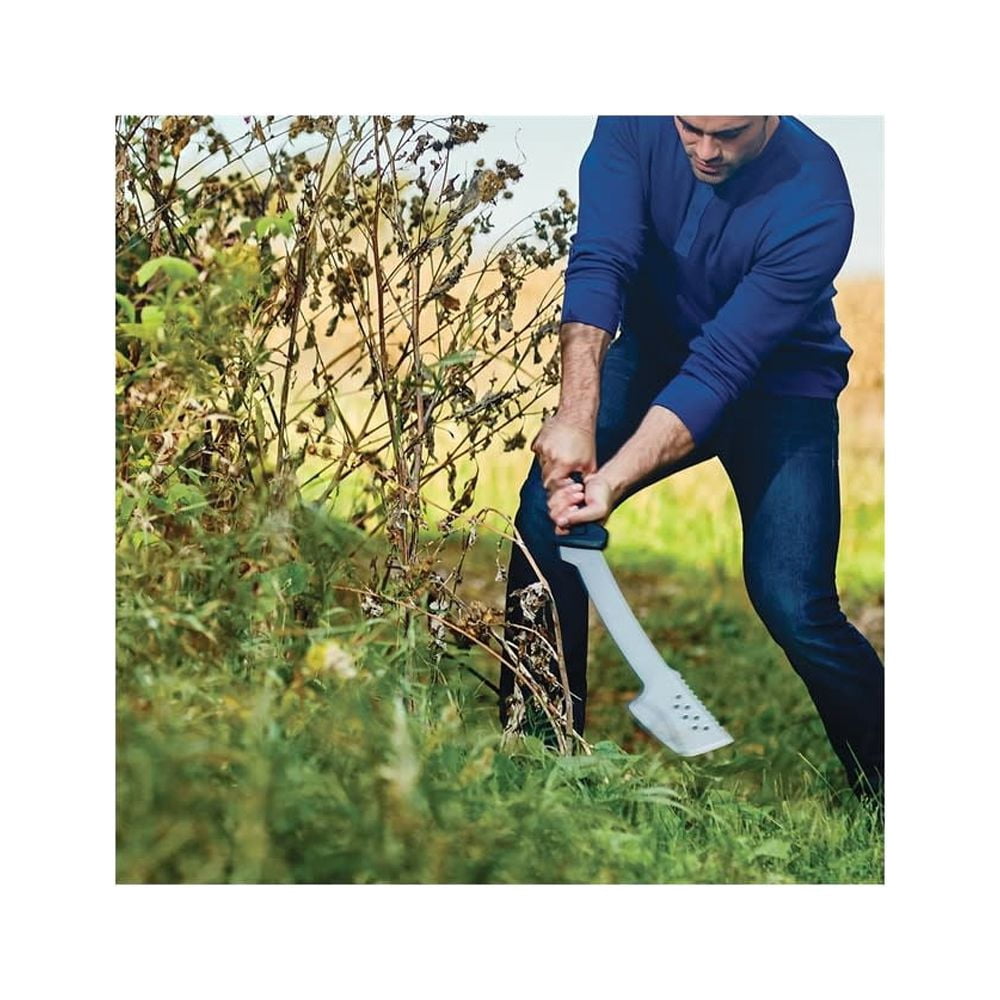 Fiskars Machete Axe - 18" Curved Blade with Nylon Sheath, Orange/Black, 1 Count