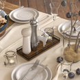 thumbnail image 4 of Bandeja decorativa Focusonit de madera de roble de 11,2 litros para mesa de café, 4 of 9