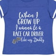 thumbnail image 4 of Inktastic Future Race Car Driver Like Daddy Boys Toddler T-Shirt, 4 of 5