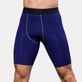 thumbnail image 2 of Bibifish Mens Sports Shorts Black High Waist 3D Pouch Compression shorts Stretchy Quick Dry Moisture Wicking Gym Workout Training Shorts, 2 of 4
