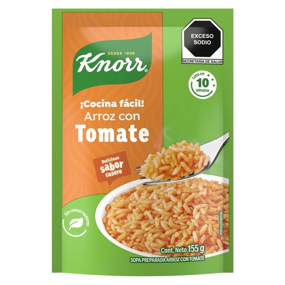 Arroz con Tomate Knorr en sobre