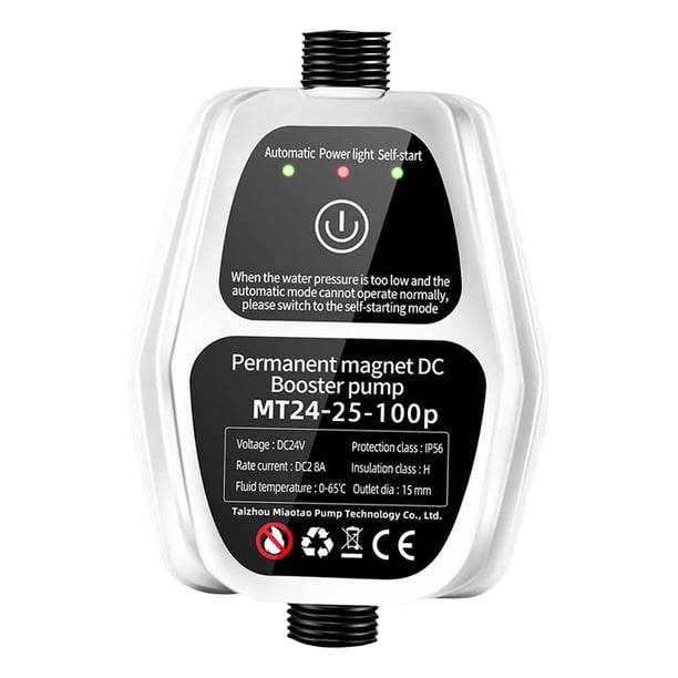 Controlador de bomba de presión de agua permanente para fregadero de cocina automático blanco
