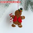 thumbnail image 3 of Adornos colgantes para árbol de Navidad, campanas pequeñas de Año Nuevo, lazos de copos de nieve de Papá Noel, bolsas de la suerte con forma de estrella y alce, adornos colgantes para árbol de Navidad, 3 of 5
