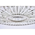 thumbnail image 4 of Elegant Lighting Chelsea 44" 10 Light Royal Crystal Pendant Lamp, 4 of 8