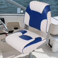 thumbnail image 5 of Lumiparty 2 Pack Folding Boat Seats Low Back, Fold-Down Fishing Boat Chair, Blue, 5 of 6