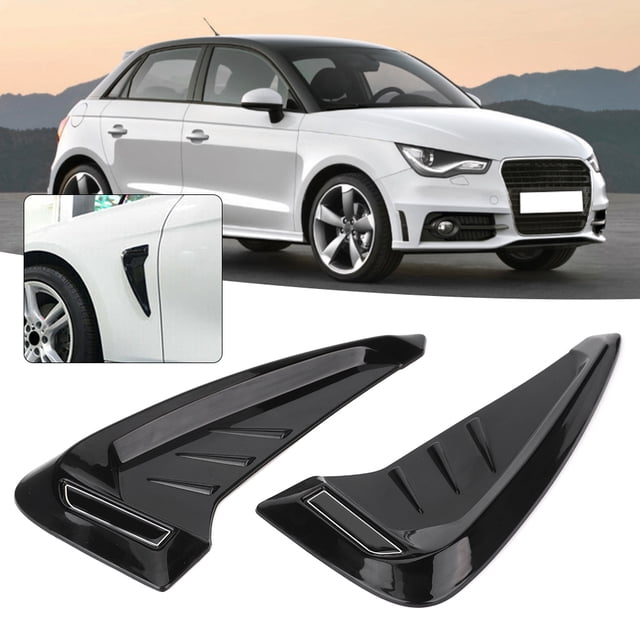 Par De Rejillas De Ventilación Universales Para Guardabarros De Ventilación Lateral De Coche, Cubierta De Entrada De Aire, Embellecedor Para A1