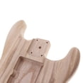 thumbnail image 4 of Esquirla Wood Unfinished Electric Guitar Body Semi-hollow String Instrument Accessory DIY, 4 of 8