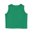 thumbnail image 5 of WhouRiu Girls Ribbed Athletic Tank Tops Summer Solid Color Sleeveless Crew Neck Crop Shirts Kids Lightweight Breathable Everyday Tops,9-10 Years, 5 of 5