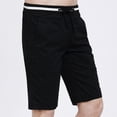 thumbnail image 3 of Pantalones cortos transpirables de verano Sunnimix Pantalones de playa Negro 4XL, 3 of 8